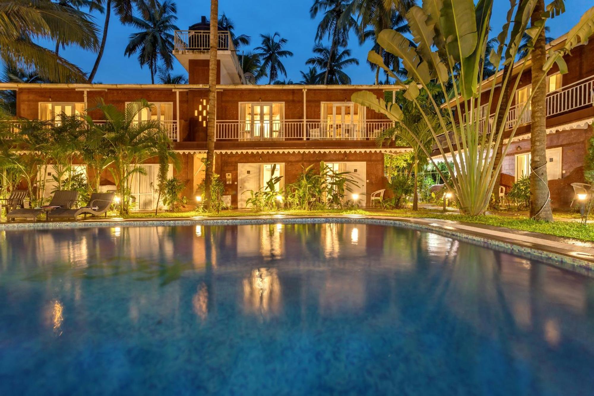 Skon Morjim Beach Resort By Orion Hotels Oud Goa Buitenkant foto