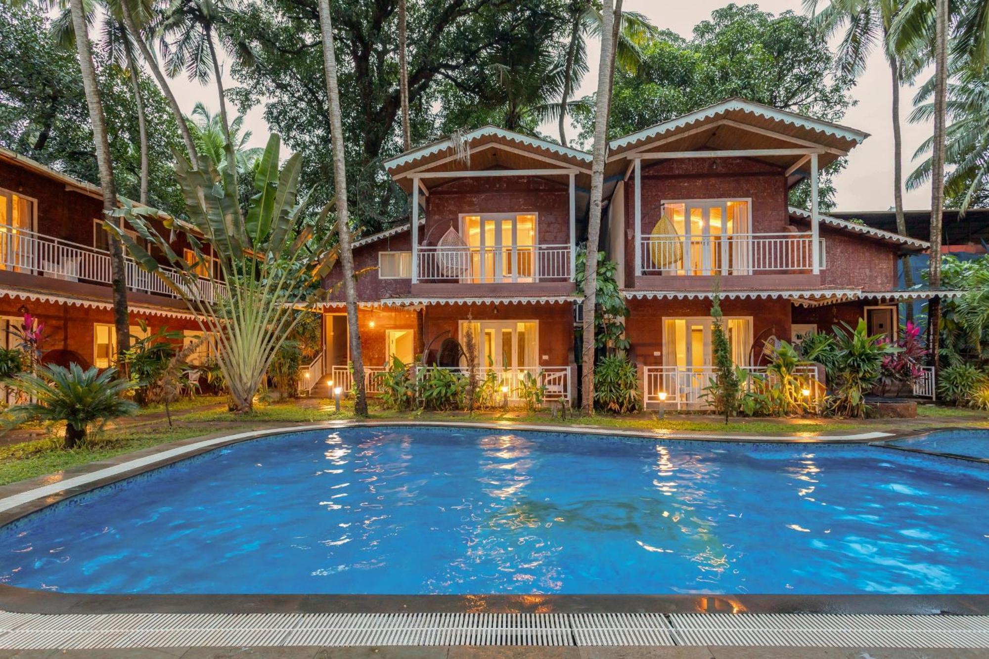 Skon Morjim Beach Resort By Orion Hotels Oud Goa Buitenkant foto