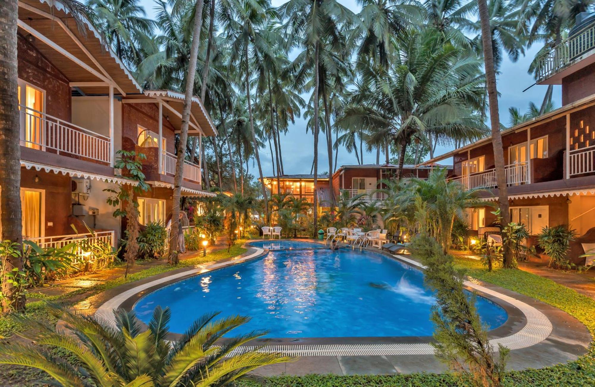 Skon Morjim Beach Resort By Orion Hotels Oud Goa Buitenkant foto