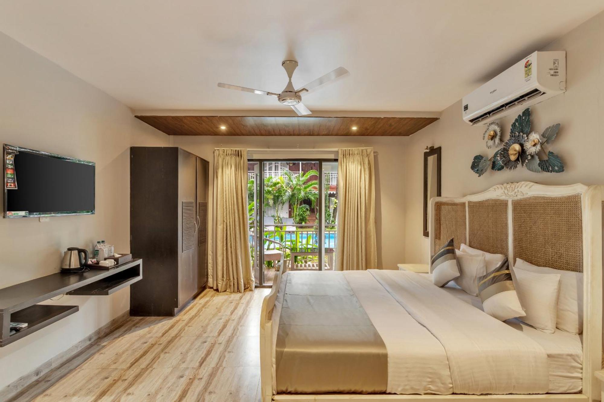 Skon Morjim Beach Resort By Orion Hotels Oud Goa Buitenkant foto